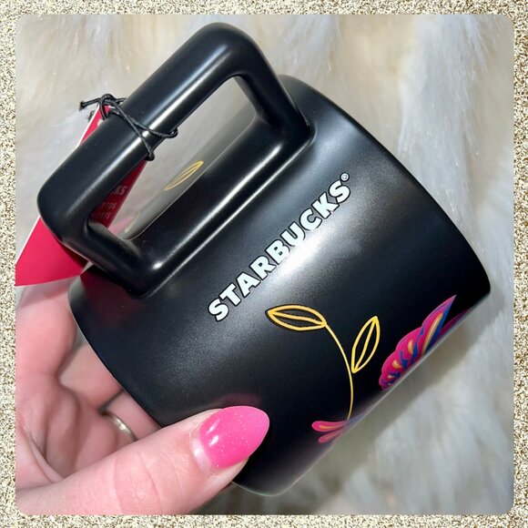 ⭐💀 Starbucks "Día de Muertos" (Day of the Dead) Ceramic Coffee Mug 14oz NWT - Picture 5 of 9